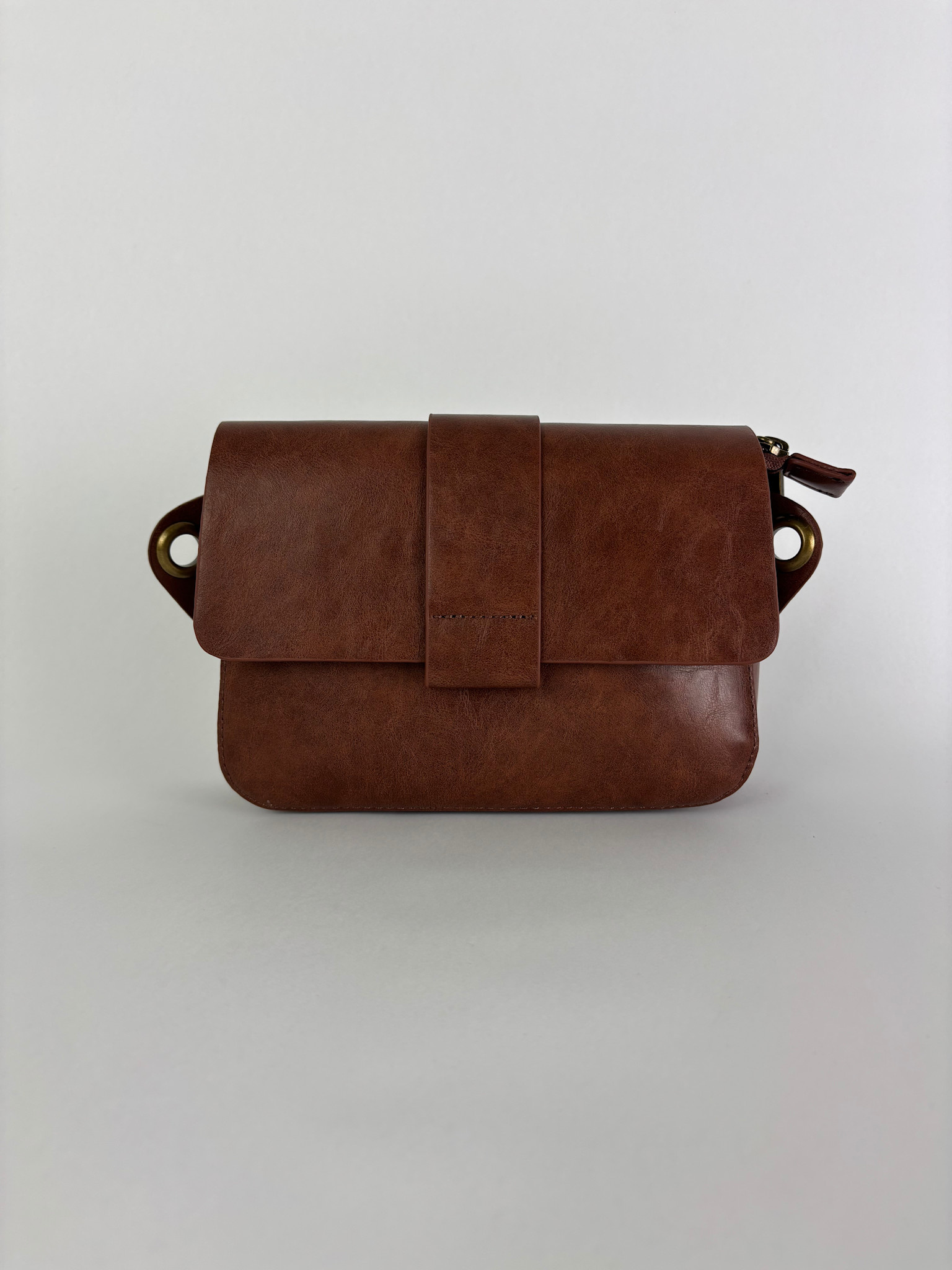 Juno bum & shoulder bag Camel-1