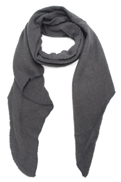 Rövka assymetric scarf Dark Grey-1