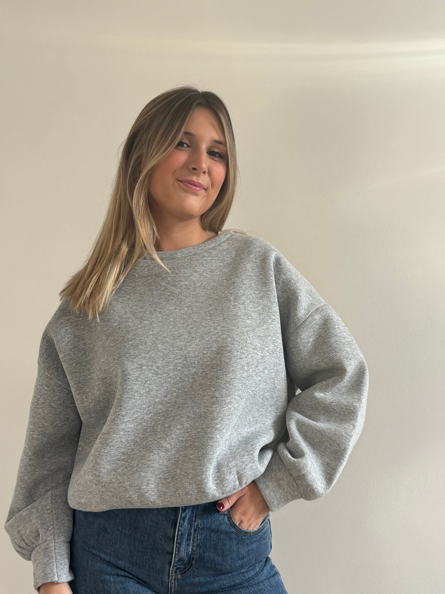 Cheal sweater Grey-1