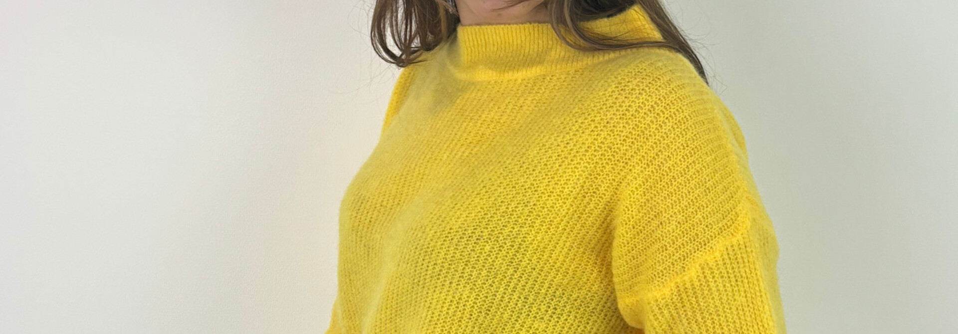 Thaïs short boatneck Banana