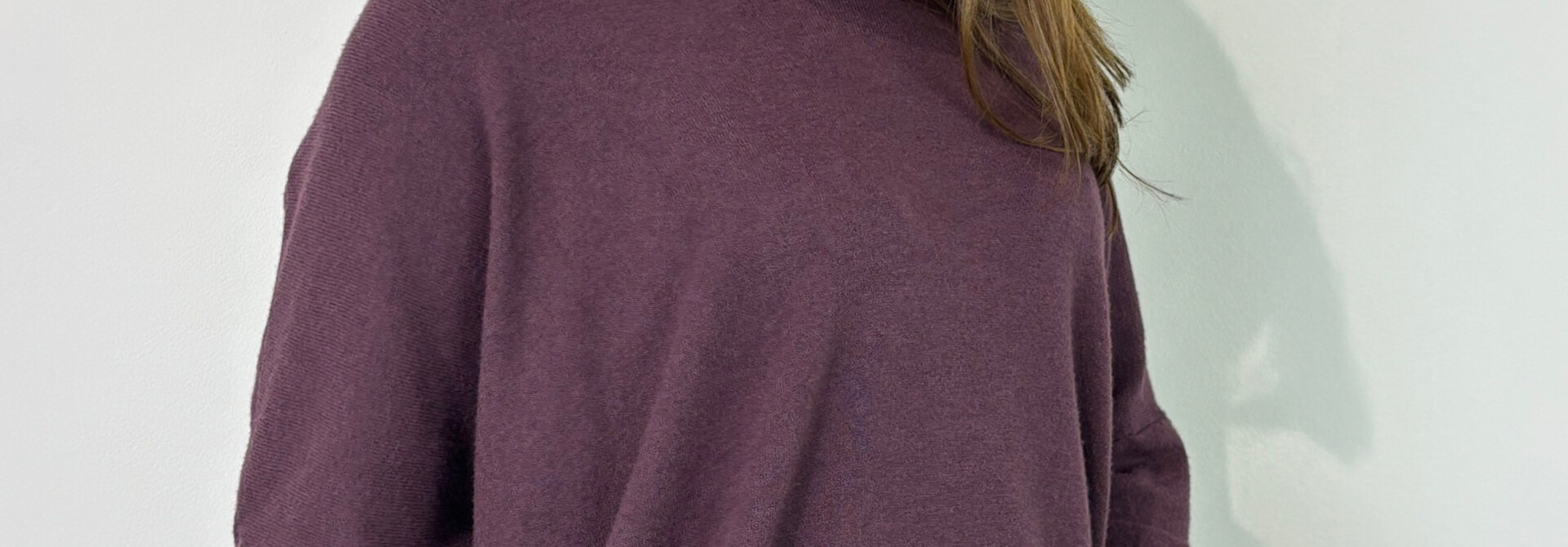 Kanza fine viscose basic knit top Prume