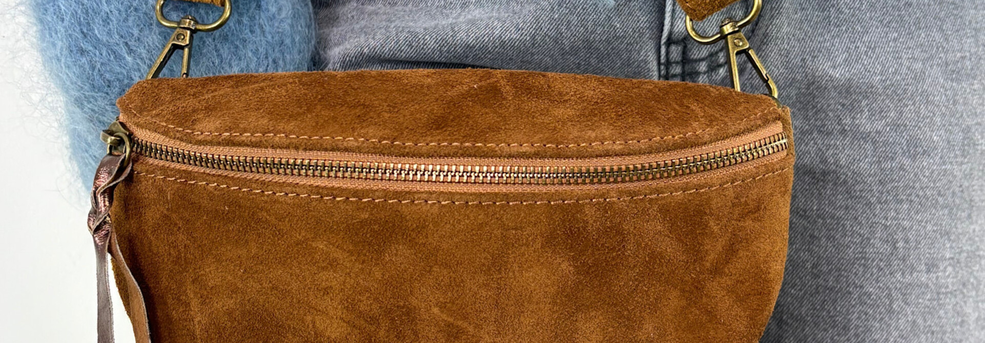 Bryna diam leather bum bag Camel