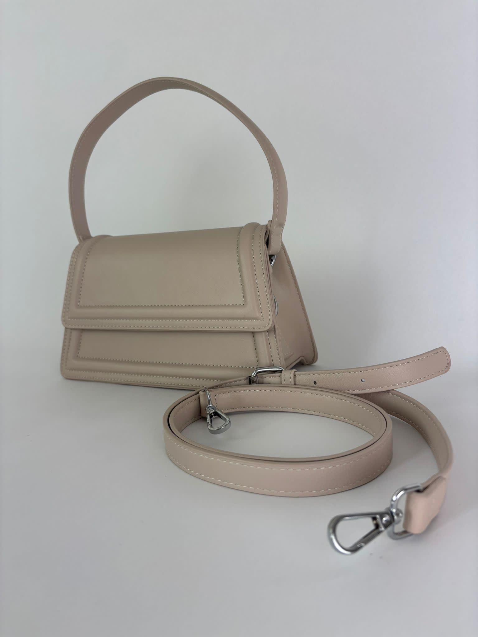 Jada minimal bag Beige-8