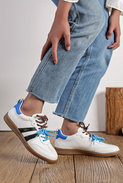 Sambosa sneakers Blue/White