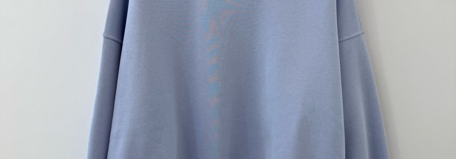 Kayne flock liner basic sweater Light Blue