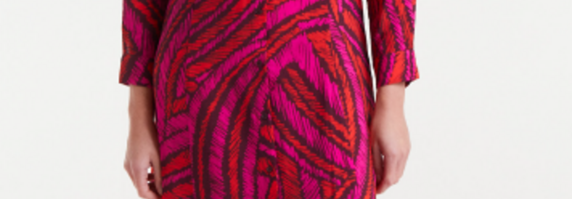 Dama revercible dress Brown