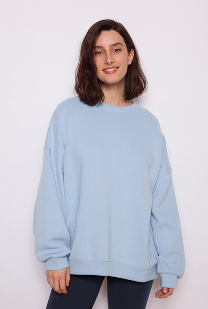 Mae basic sweater Light blue