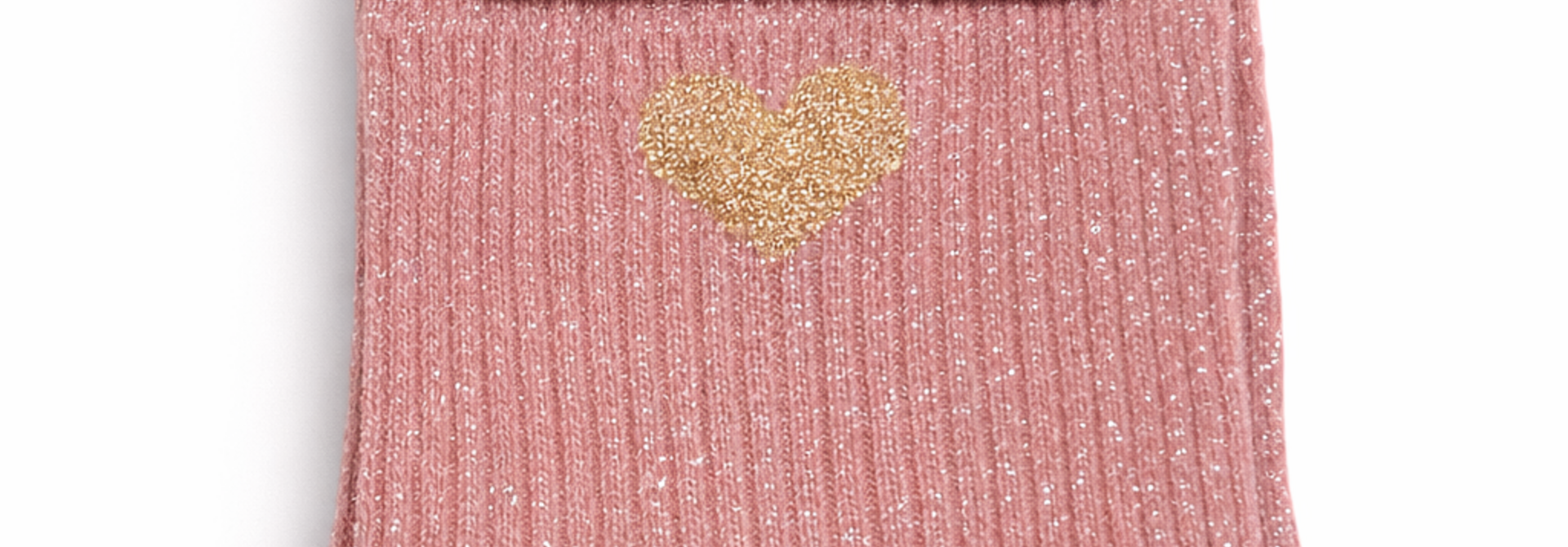 Frill heart short sneaker socks Terra