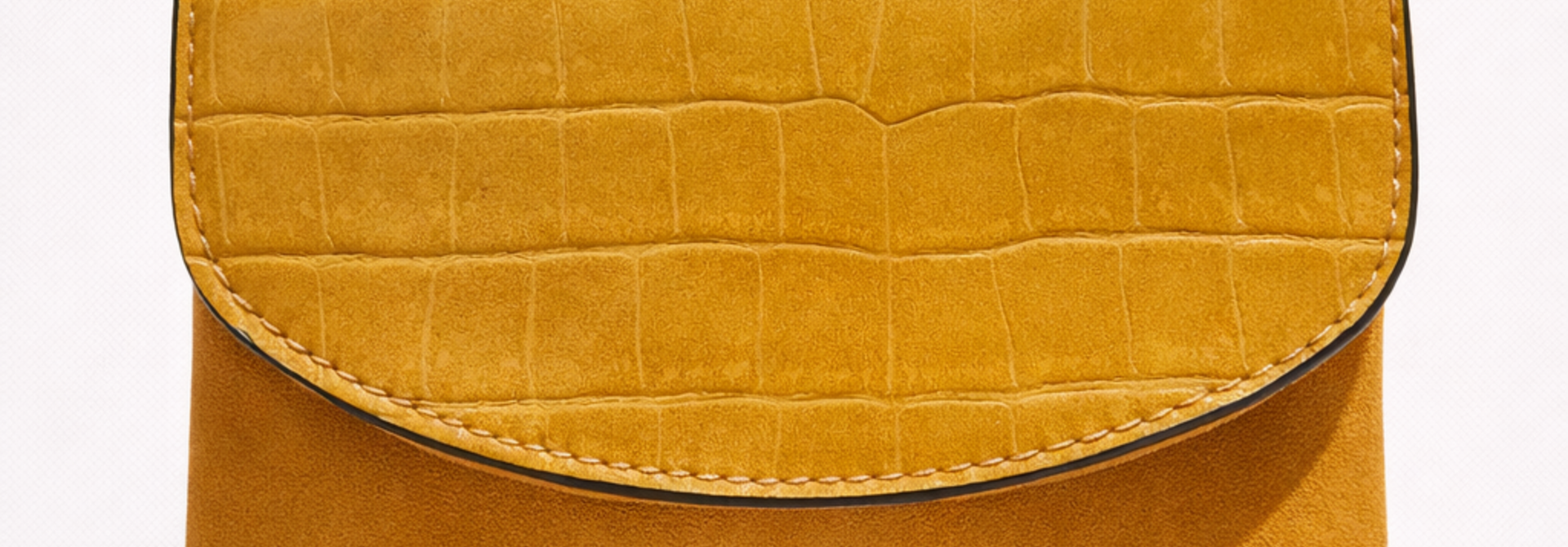 Rigga croco wallet Yellow