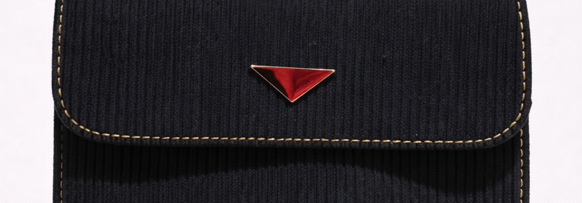 Giftenvelope corduroy Black