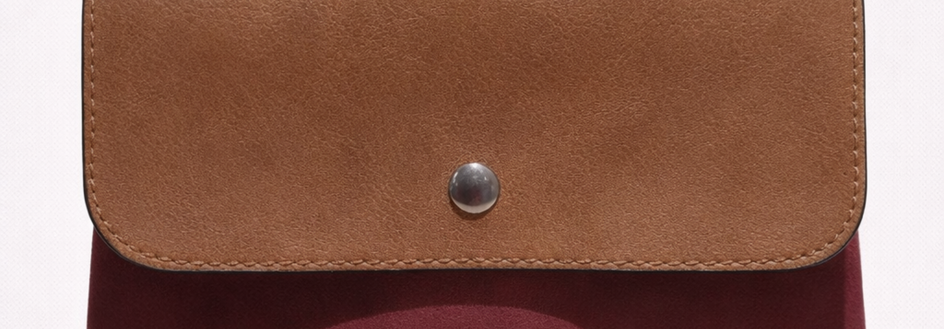 Gefjun envelope poch Burgundy