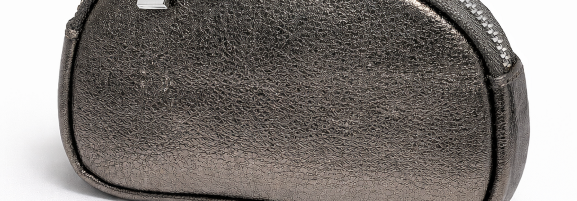 Nand metalic zip wallet Khaki