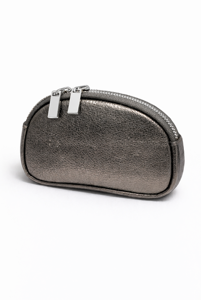 Nand metalic zip wallet Khaki