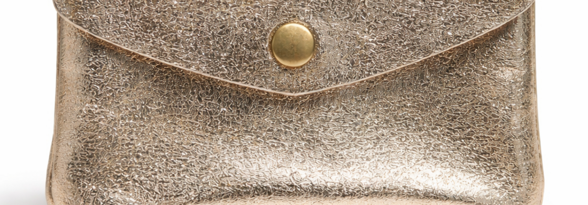 Hudson metalic wallet Gold