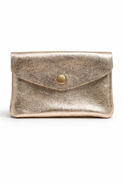 Hudson metalic wallet Gold