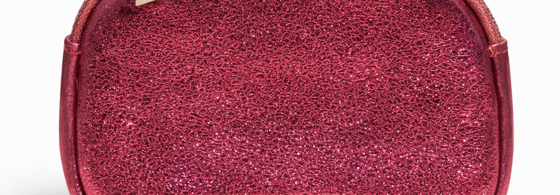 Nand metalic zip wallet Rosé