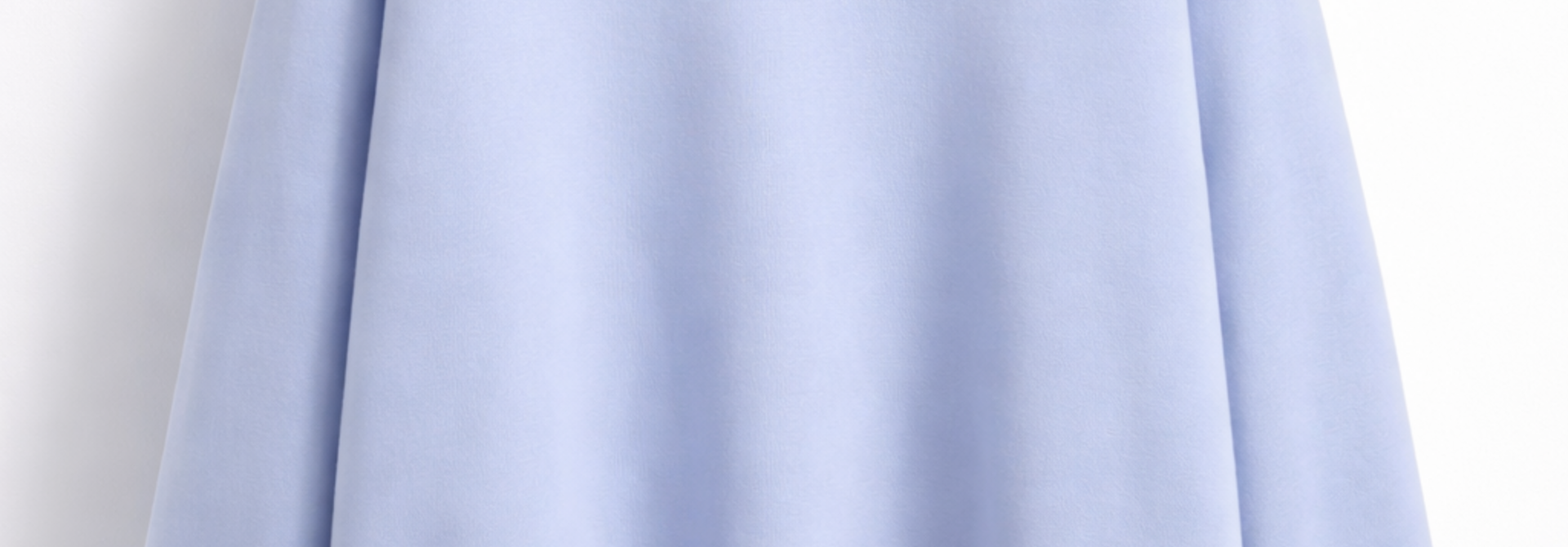 Kayne flock liner basic sweater Light Blue