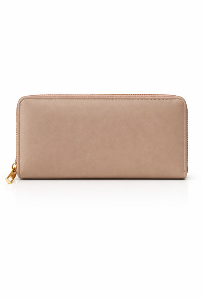 Oyna large wallet Beige