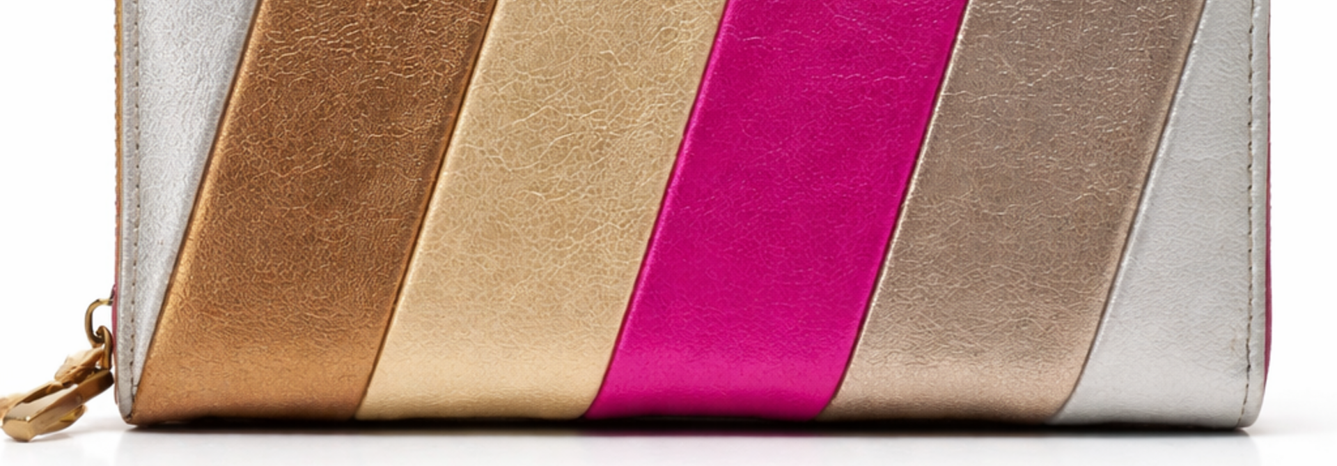 Joy rainbow large wallet Fushia