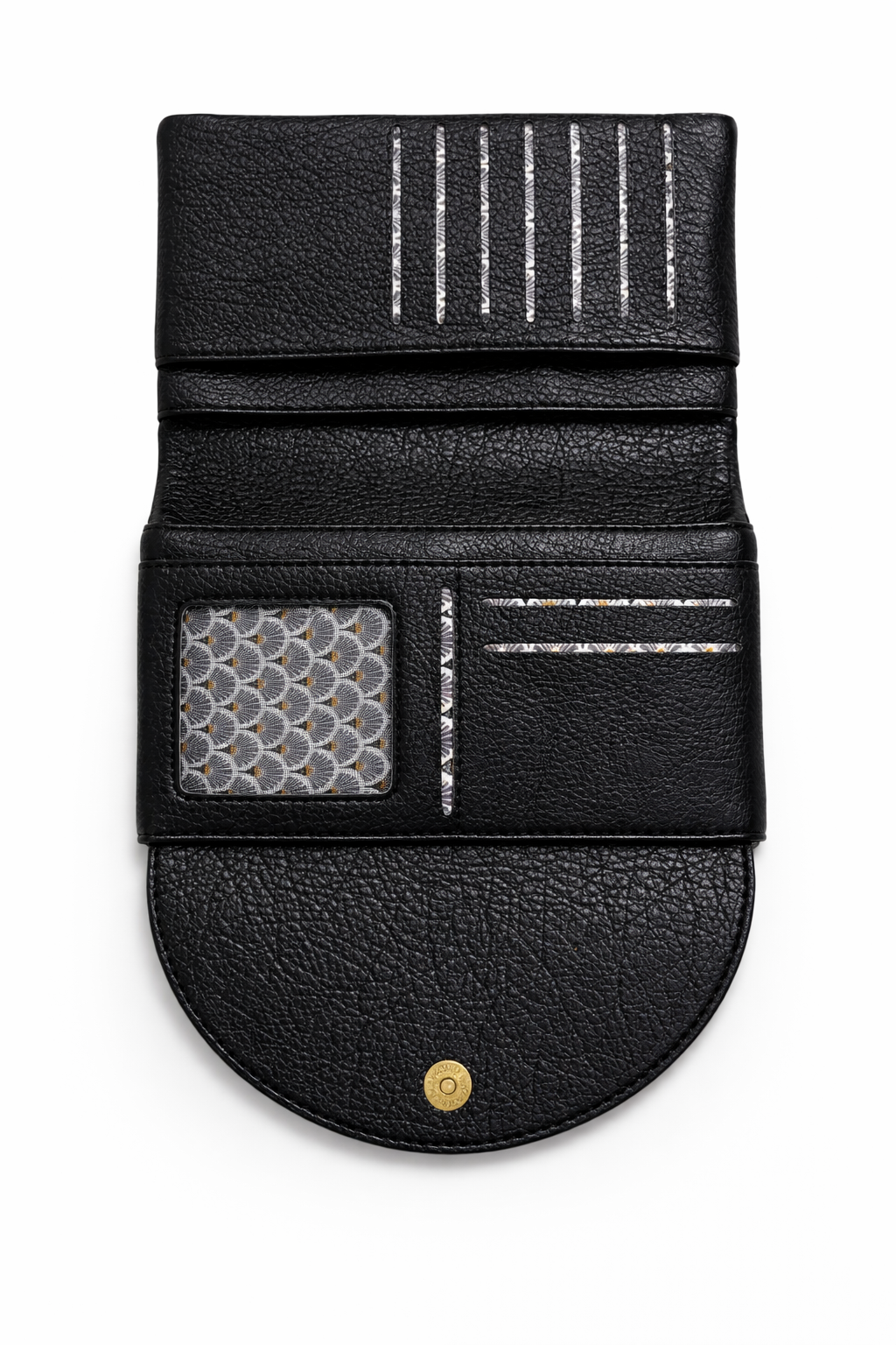 Dave large organizer wallet Black-2