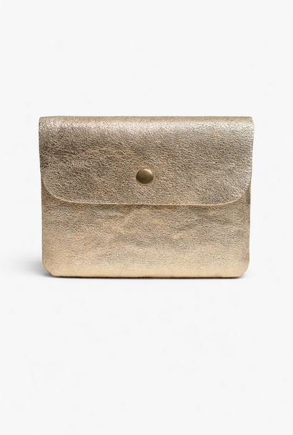 Jean metalic etui wallet Gold