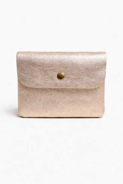 Jean metalic etui wallet Beige Taupe