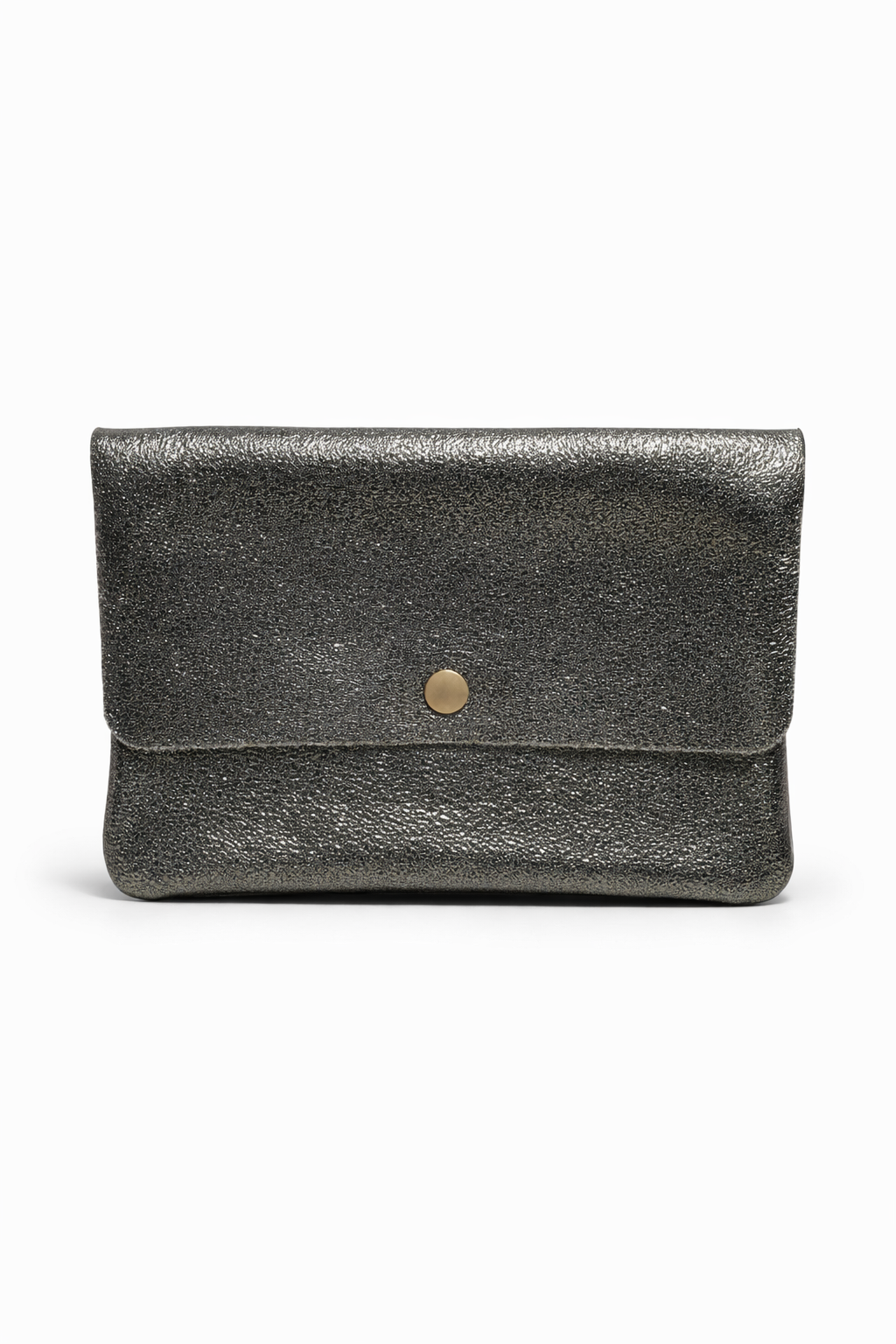 Holy leather metalic etui wallet Khaki-3