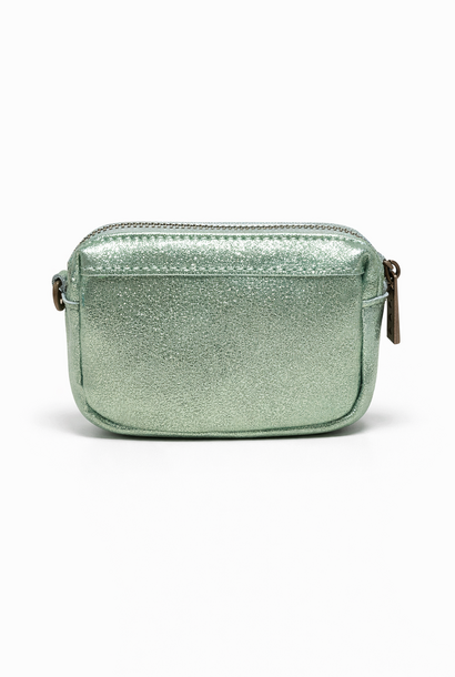 Ade metalic zip wallet Mint Green