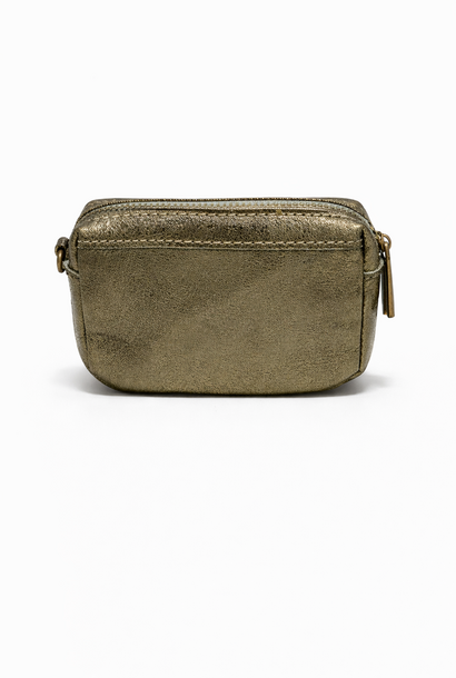 Ade metalic zip wallet Khaki