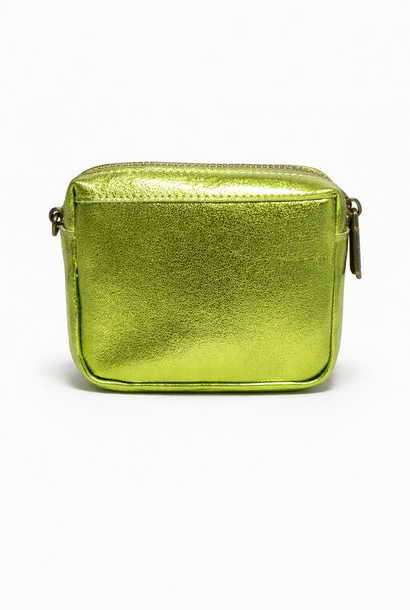 Ade metalic zip wallet Poison Green