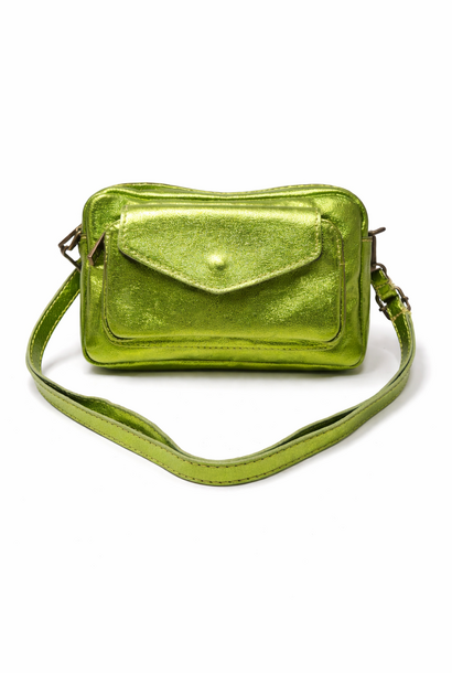 Raya metalic bag Poison Green