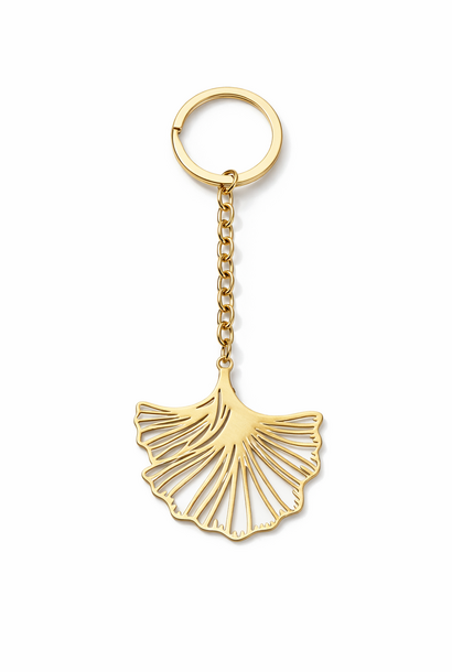 Poppy keychain Gold