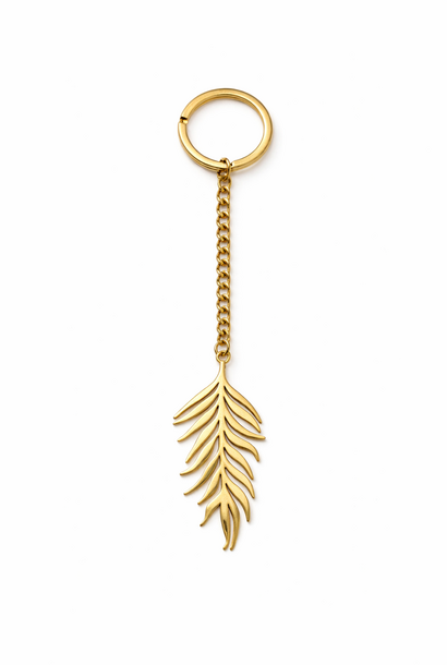 Feader keychain Gold