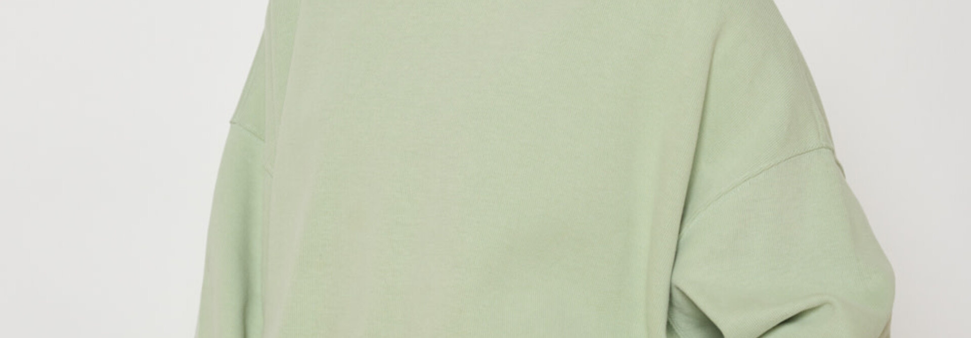 Mae basic sweater Matcha Green