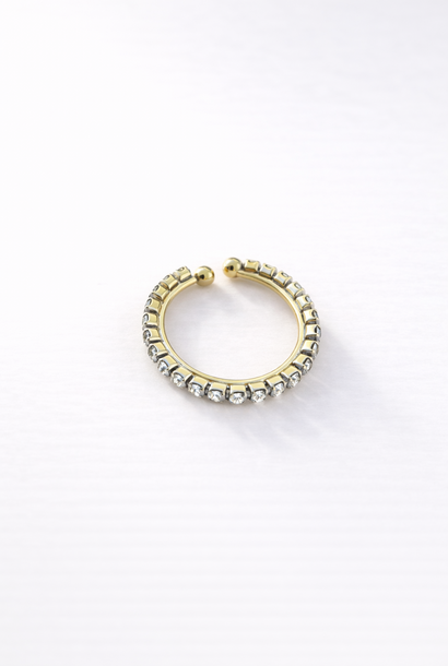 Louca mini diamant fine ring Gold