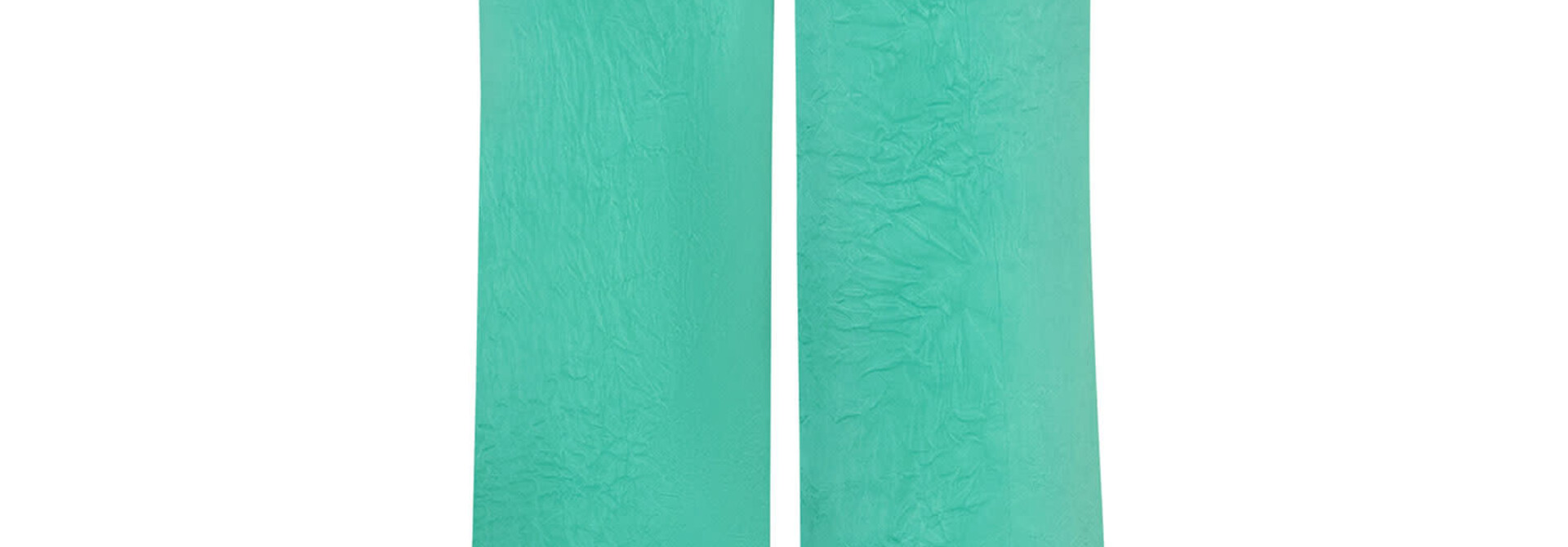 Wendy structured satin wide pant Sea Green