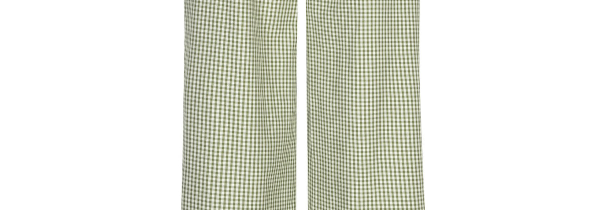 Celeste vichy wide pant Green
