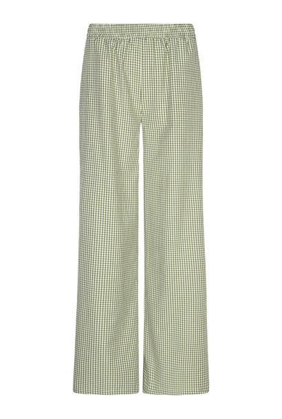 Celeste vichy wide pant Green