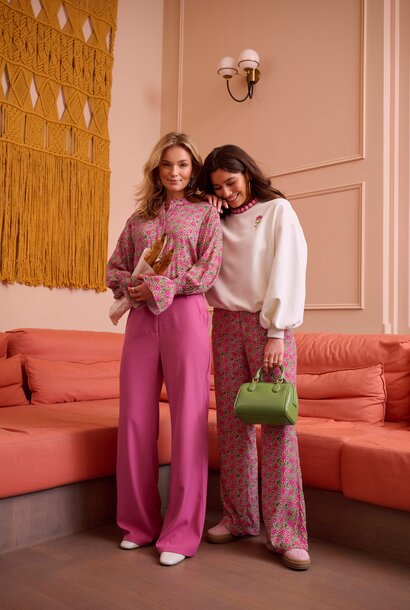 Solange wide pant Pink