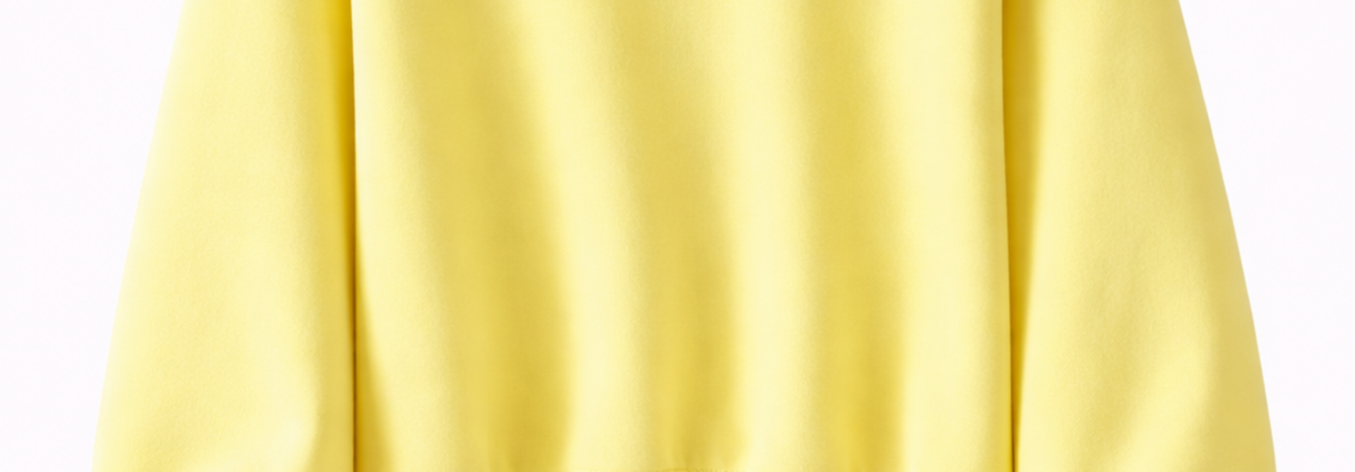 Kayne flock liner basic sweater Yellow