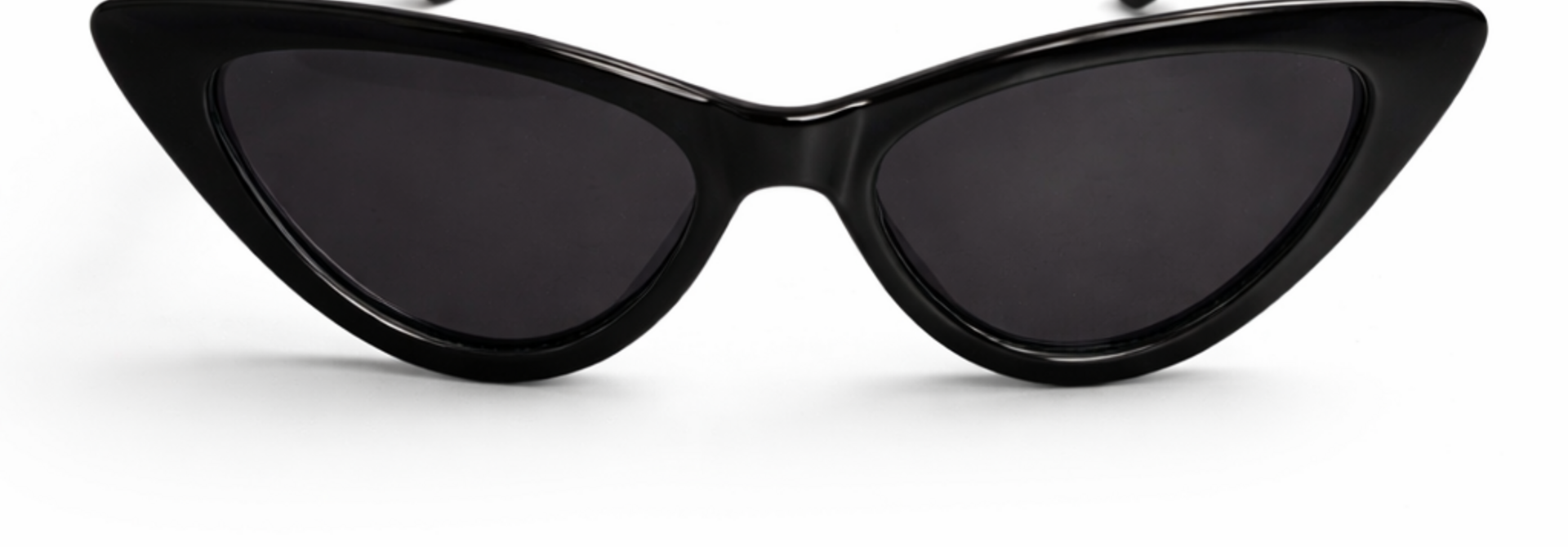 Elevator narrow cat-eye sunglasses Black