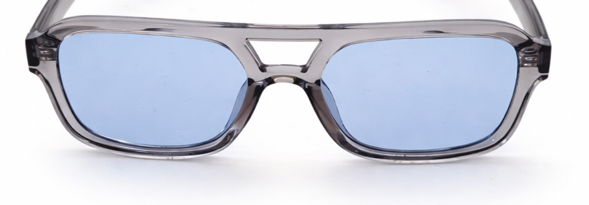 Falcon pilot sunglasses Transparant Blue