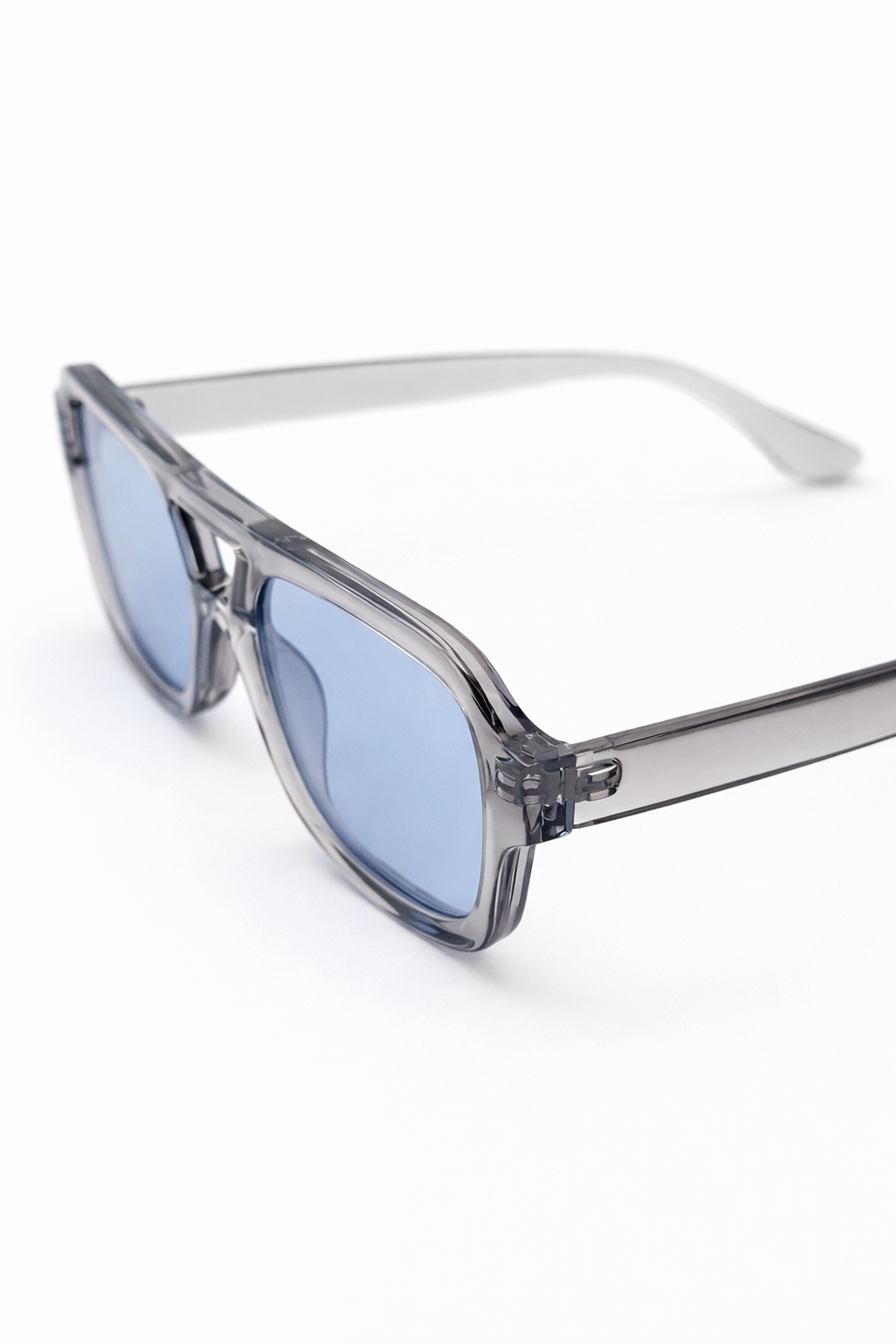 Falcon pilot sunglasses Transparant Blue-2