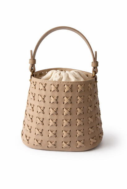 Natuk bucketbag Taupe