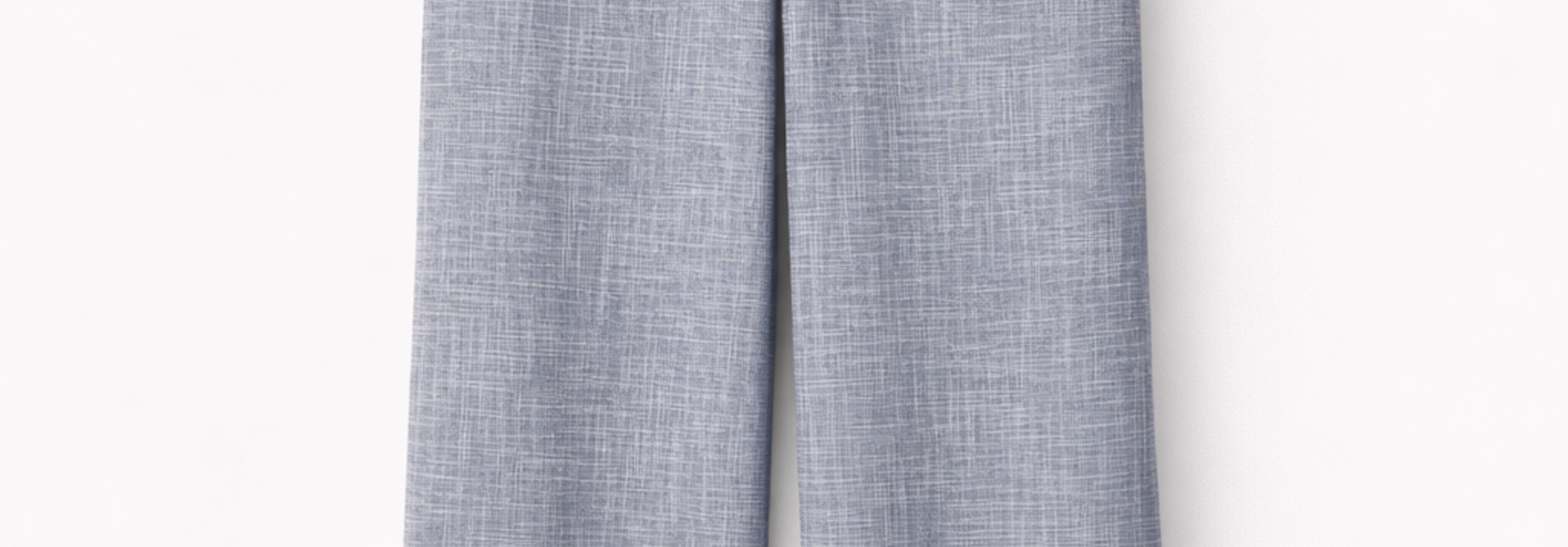 Paxan structured silver bouclé lurex trousser Navy