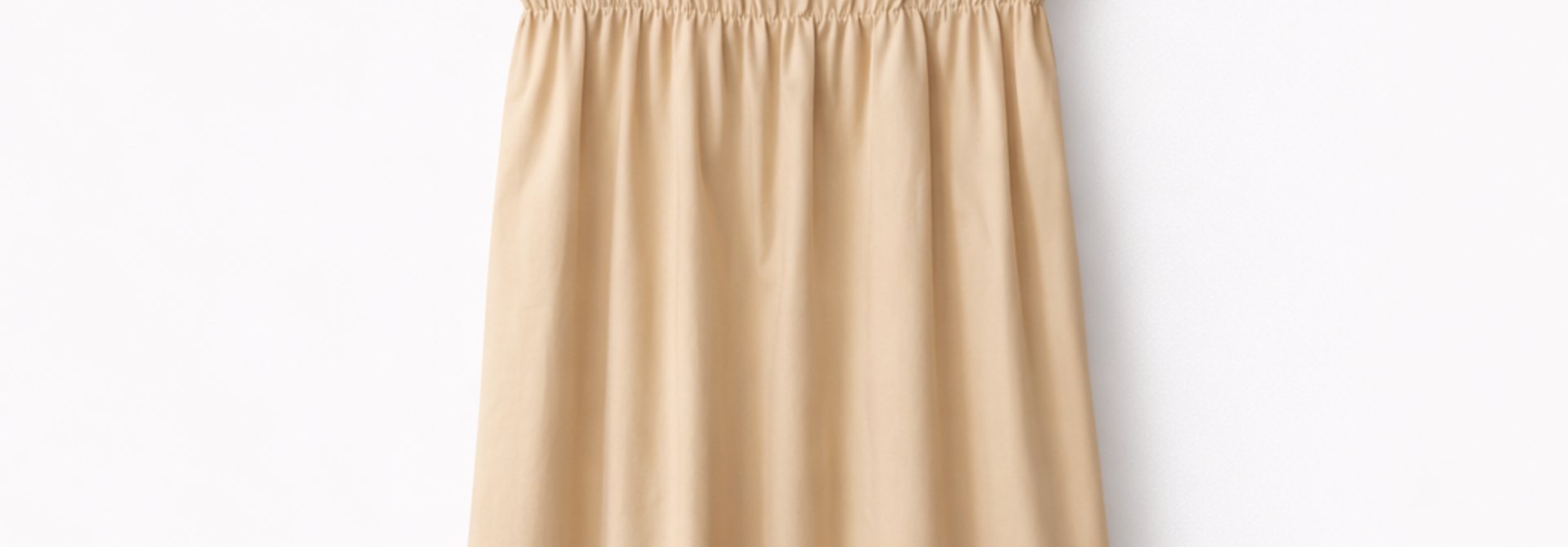 Danna  popeline coton dress Ecru Beige