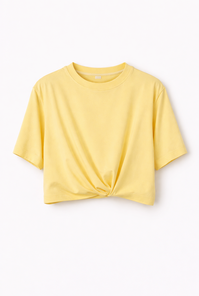 Taco blosson t-shirt Butter Yellow