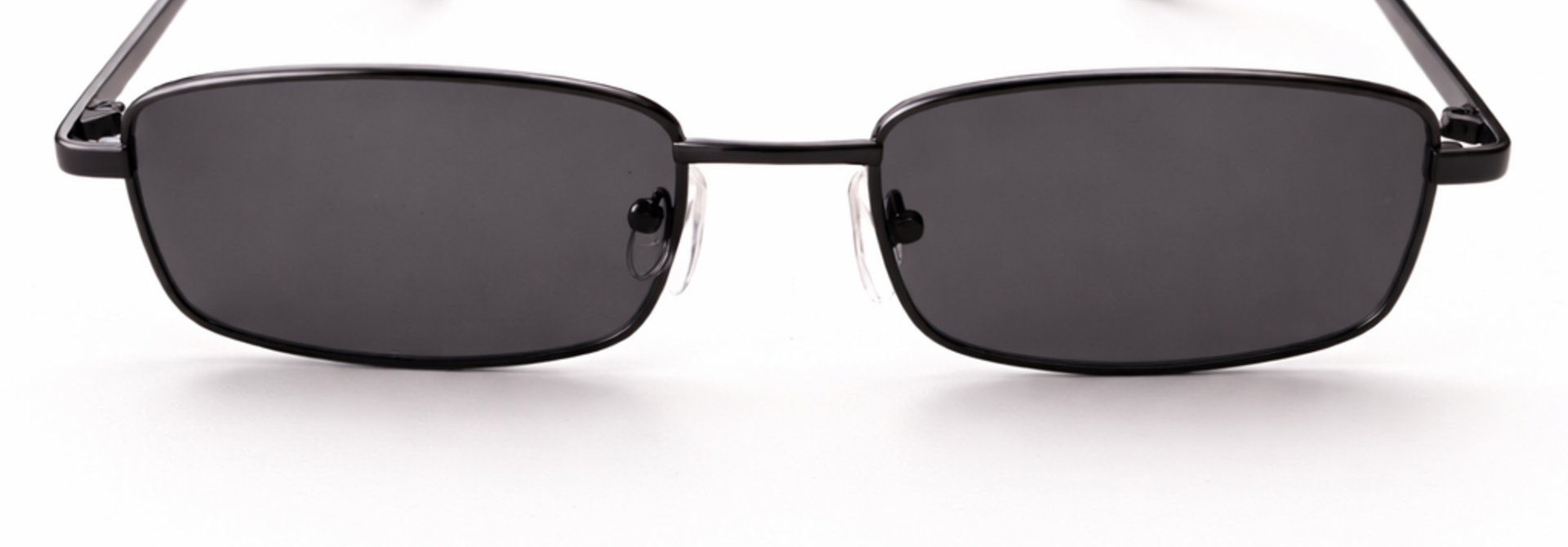 Texas narrow-frame sunglasses Black