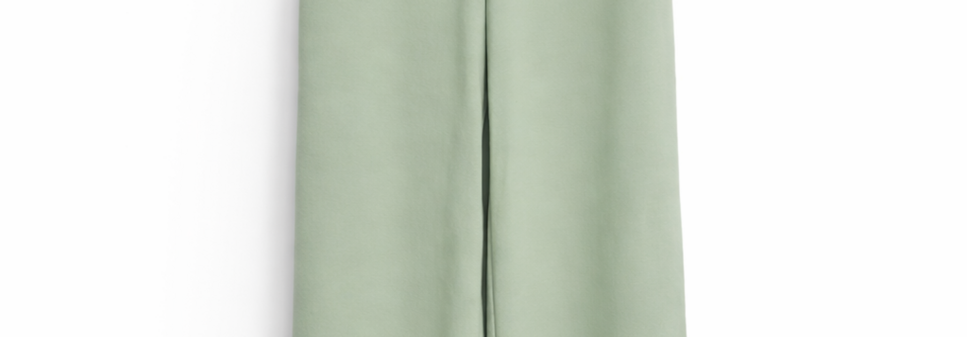 Paxan satin wide pant Matcha Green