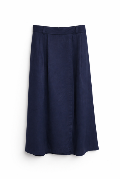 Ponnab satin bermuda skort  Navy